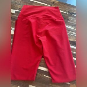 Beach riot red leggings